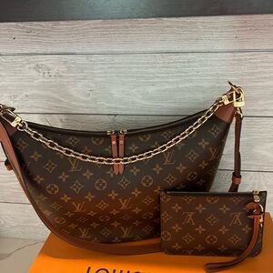 Louis Vuitton Brown Monogram Shoulder Bag